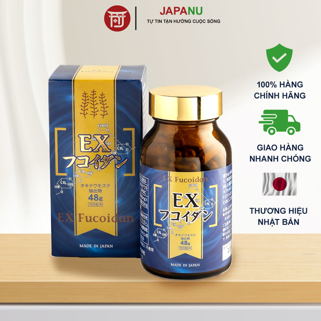 Viên Uống Fucoidan Ex 150 Viên - Chính Hãng Nhật Bản