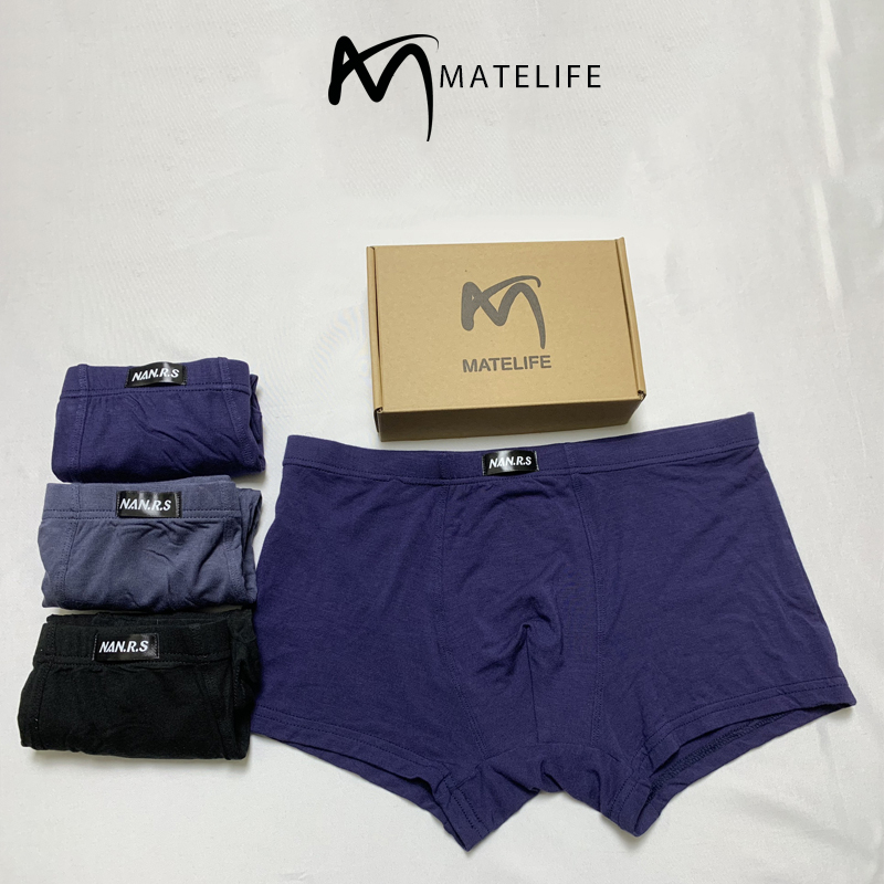 Quần lót nam Trunk COTTON Narn Matelife MTL186 kháng khuẩn khử mùi thoáng mát