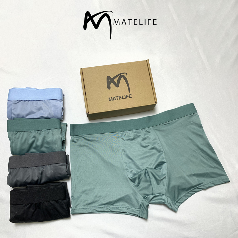 Quần sịp nam Trunk sợi tre Bambo kháng khuẩn Matelife SIP139 kháng khuẩn khử mùi thoáng mát