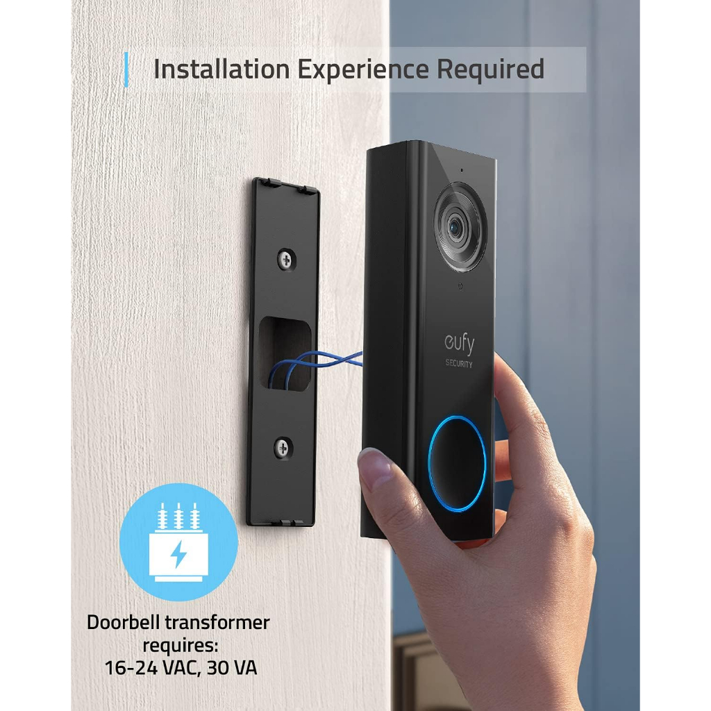 Chuông cửa thông minh Anker eufy Video Doorbell 1080p  model T8201