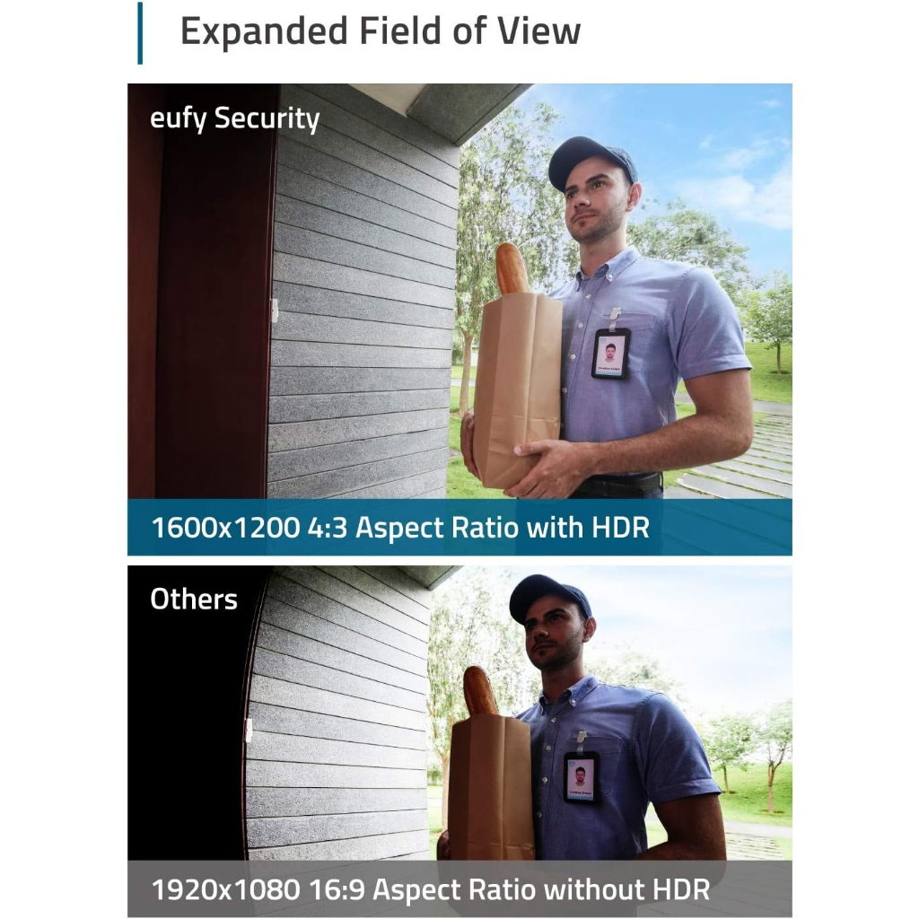 Chuông cửa thông minh Anker eufy Video Doorbell 1080p  model T8201