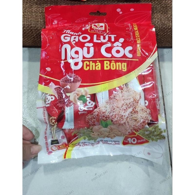 Gói bánh gạo lức ngũ cốc rong biển thơm ngon giòn rụm