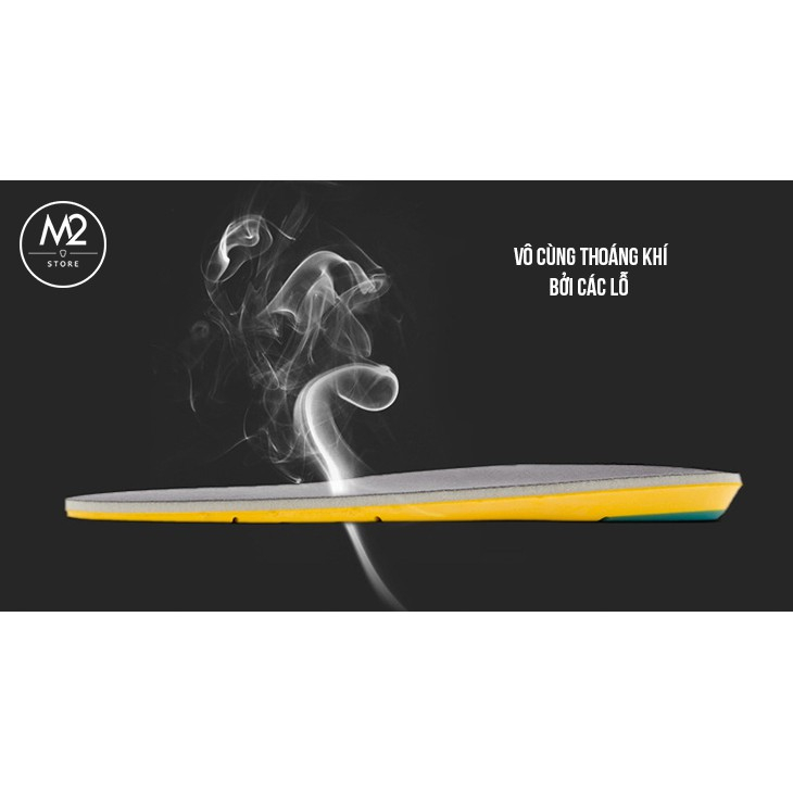 Cặp lót giày thể thao êm chân, hai lớp thấm hút mồ hôi, chống hôi chân HASA LGTT05