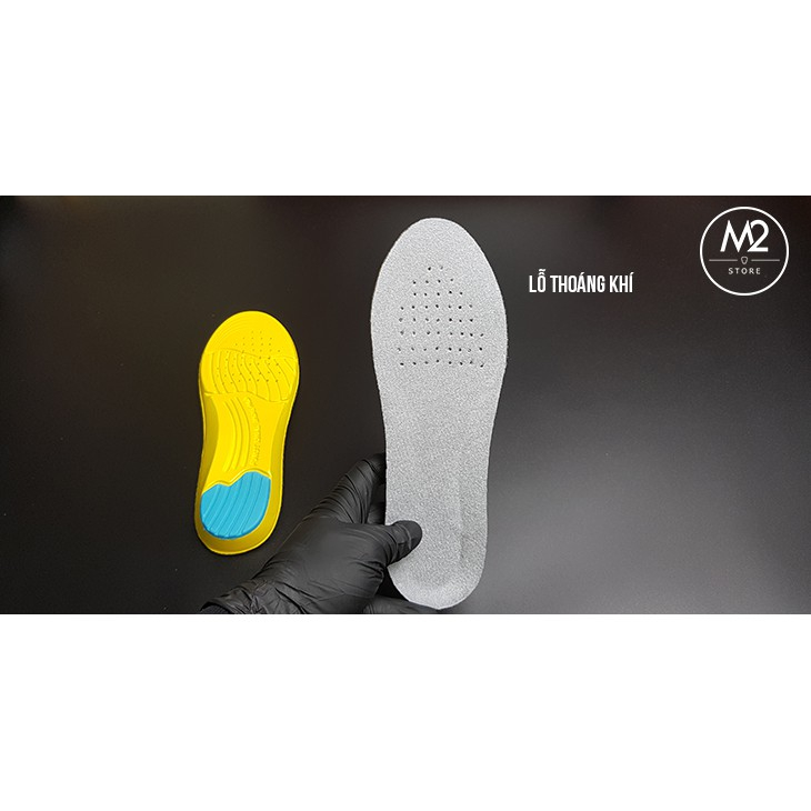 Cặp lót giày thể thao êm chân, hai lớp thấm hút mồ hôi, chống hôi chân HASA LGTT05