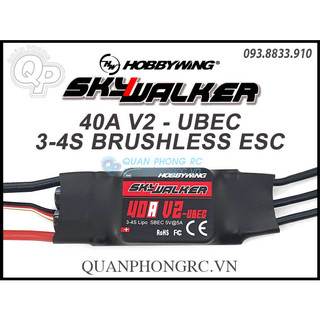 Bộ Điều Tốc ESC Hobbywing Skywalker 40A 3-4S