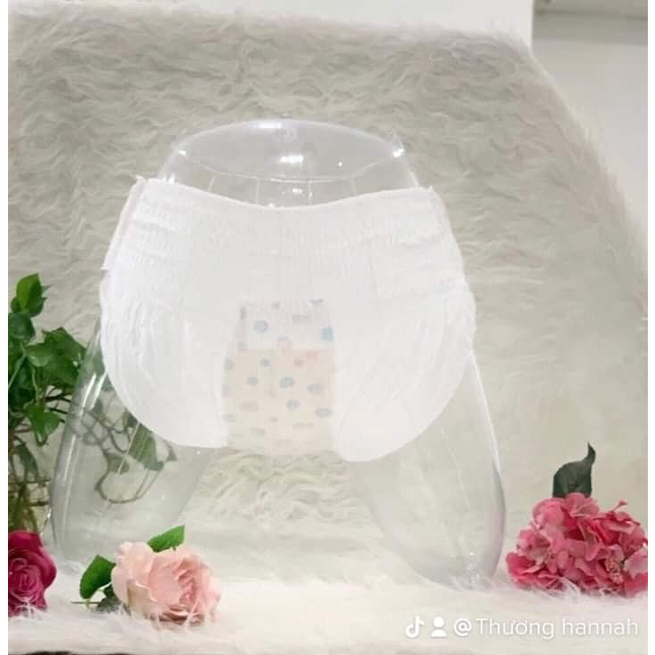 Set 50 Bỉm quần DOLLANO  cho bé bề mặt mềm mịn, thấm hút nhanh thoáng khí, siêu thấm hút