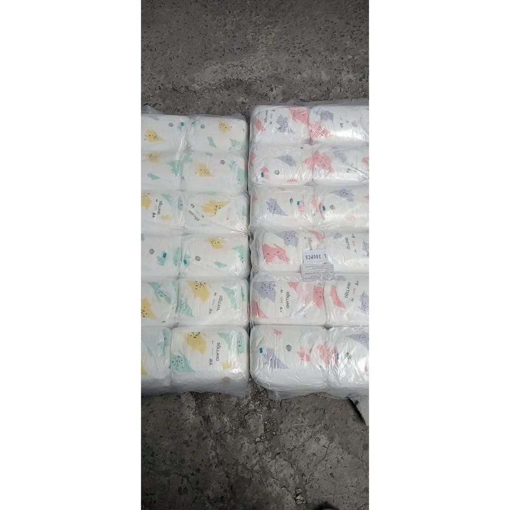 Set 50 Bỉm quần DOLLANO  cho bé bề mặt mềm mịn, thấm hút nhanh thoáng khí, siêu thấm hút