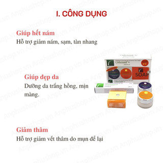 Bộ Nám cao cấp Thái Lan clobetamilg [ chính hãng ]