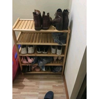 Kệ dép gỗ 5 tầng 80cm