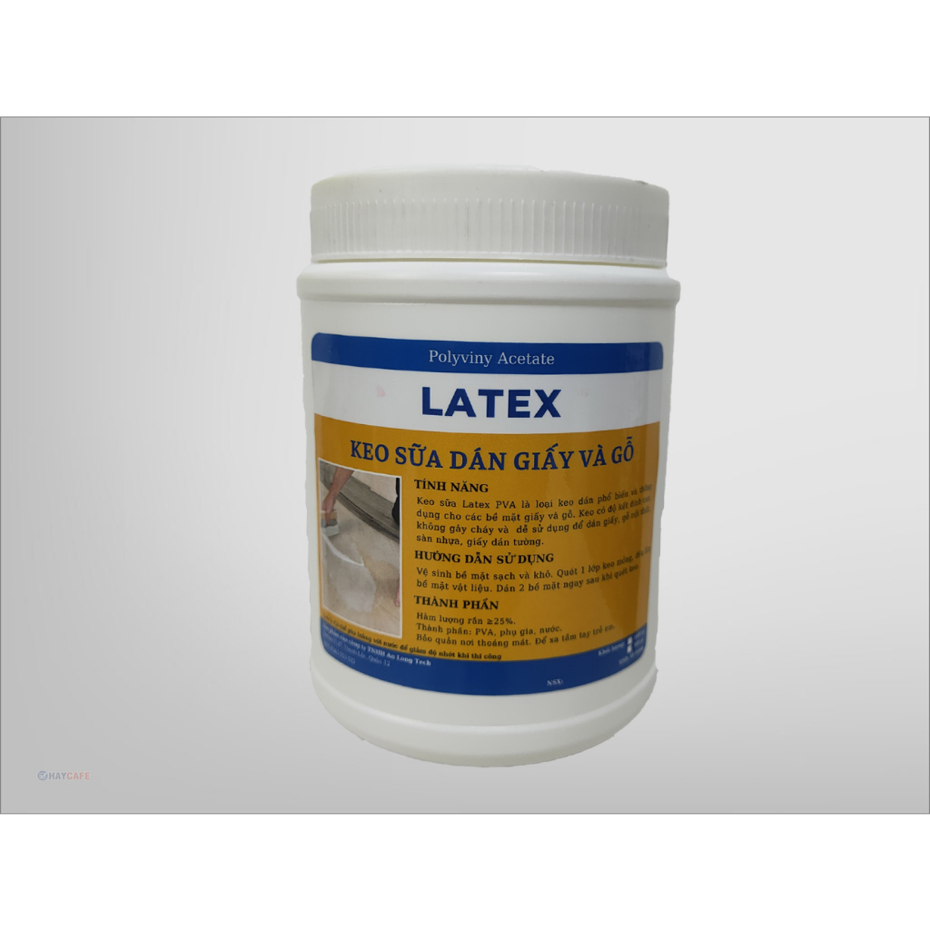 Keo sữa dán giấy và gỗ LATEX, keo sữa làm slime kết dính cao