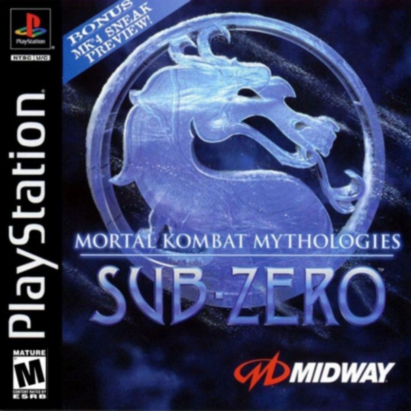 Mortal Kombat Mythologies Sub Zero - 1 CD