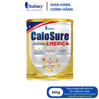 Sữa bột calosure america lon 800g date mới