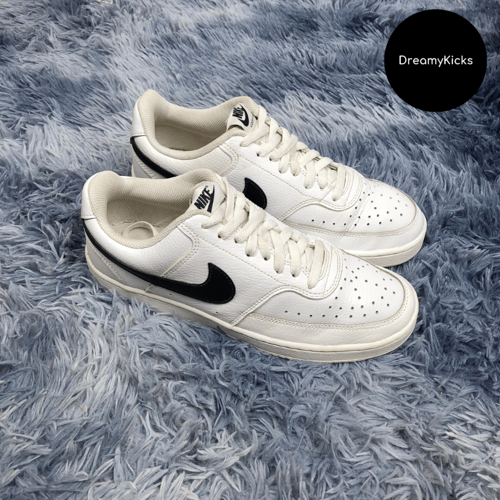 Giày Thể Thao Nike Court Vision Low White Black Chính Hãng 100%