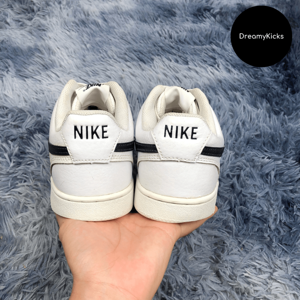 Giày Thể Thao Nike Court Vision Low White Black Chính Hãng 100%