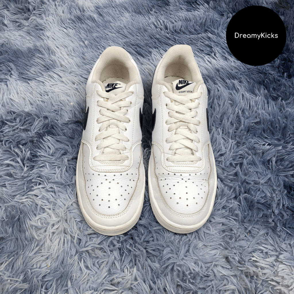 Giày Thể Thao Nike Court Vision Low White Black Chính Hãng 100%