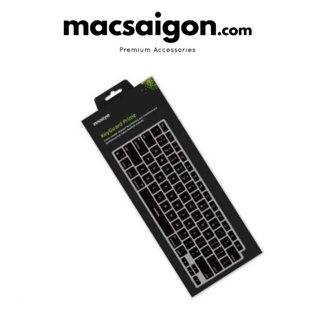 Phủ phím Innostyle cho MacBook Pro 14/ Pro 16-inch Tpu IKC2442BLK - Màu đen