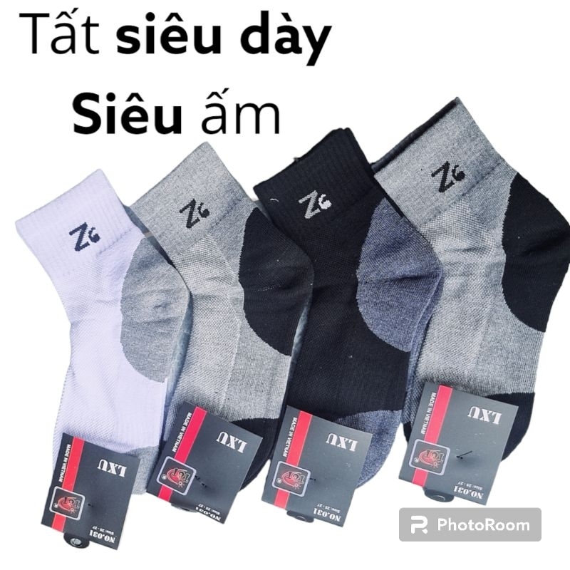 Sỉ 12 đôi tất dày xù , siêu ấm Z⁶