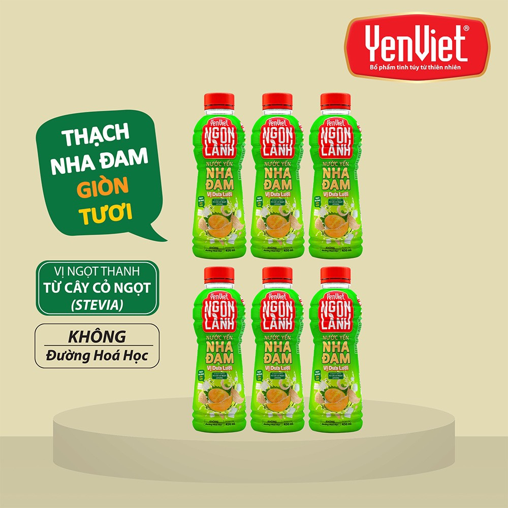 Nước Yến Nha Đam YenViet Ngon Lành -