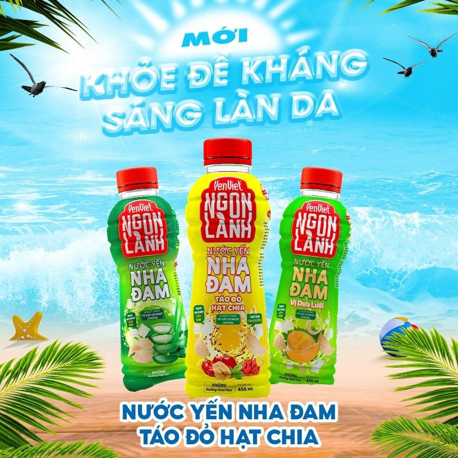 Nước Yến Nha Đam YenViet Ngon Lành -