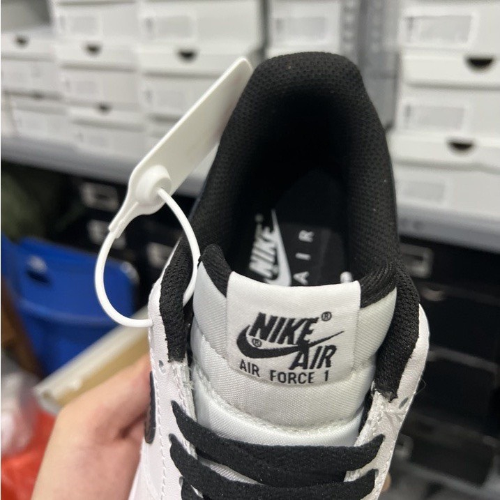 HOT Giày _Nike Air Force 1, giày AF1 trắng đế đen Air bản cao cấp full box bill