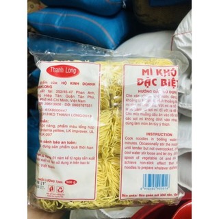 Mì sợi khô Thanh Long 500g - mì trứng sợi nhỏ