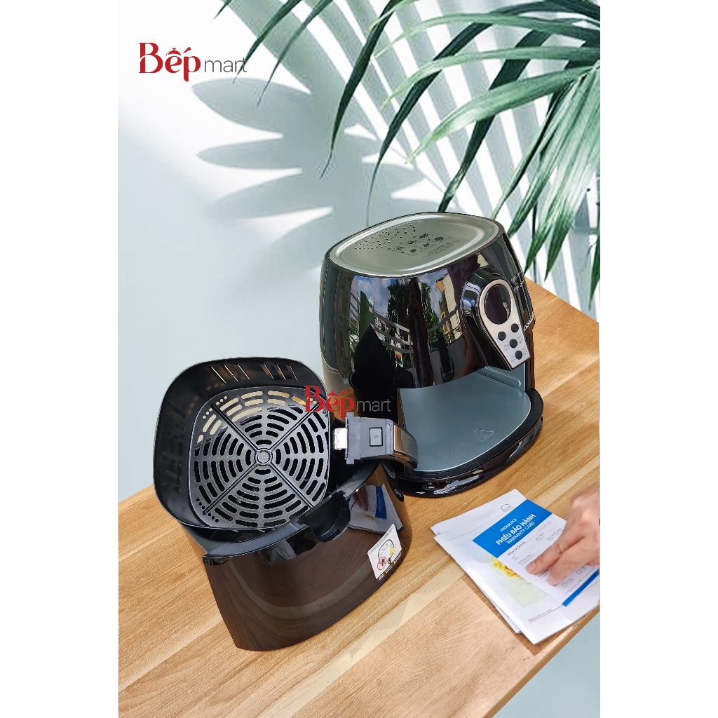 Nồi chiên không dầu Lock&Lock EJF276 , màn hình LED, chống dính - bepmart - hàng chính hãng