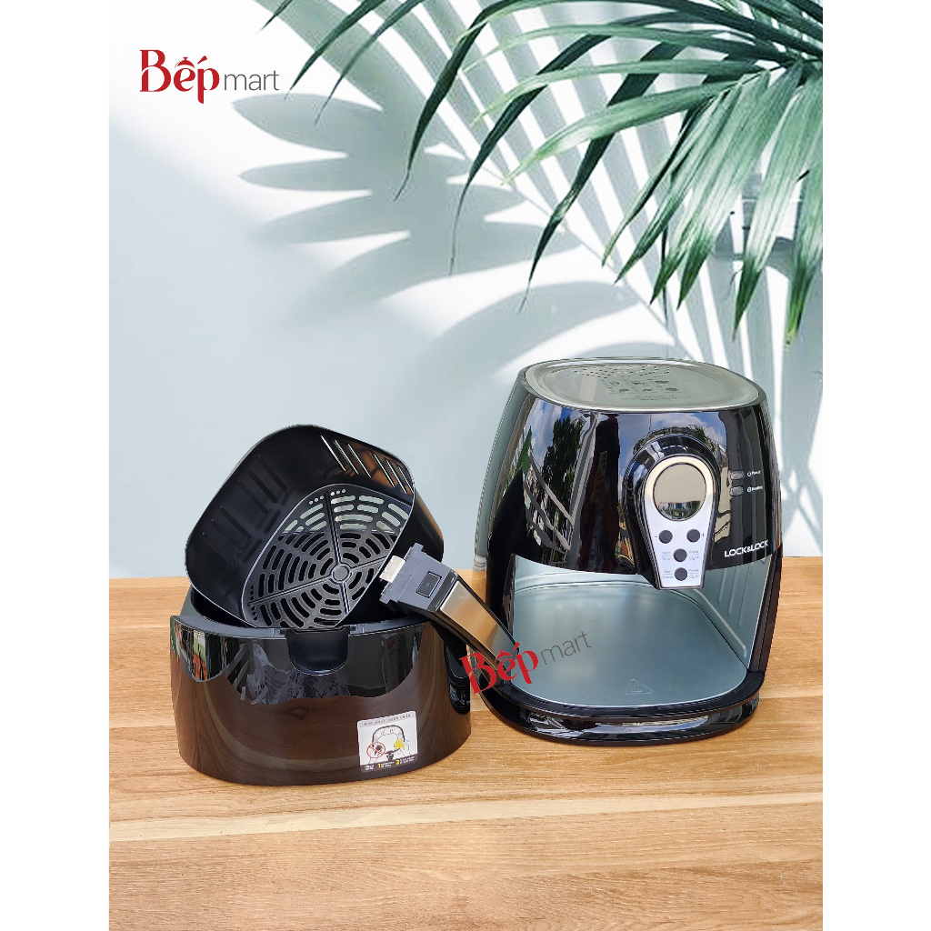Nồi chiên không dầu Lock&Lock EJF276 , màn hình LED, chống dính - bepmart - hàng chính hãng
