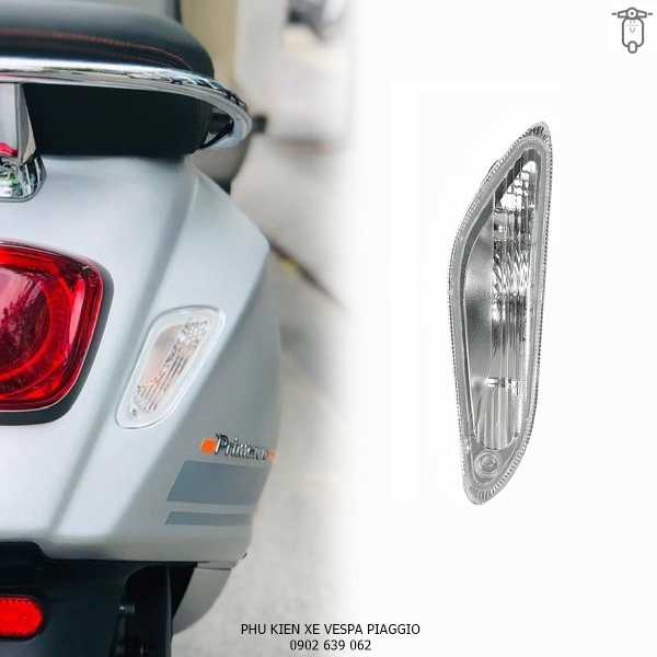 Bộ Vỏ Xi Nhan Trước Sau Cho Vespa Sprint Primavera Không Bóng