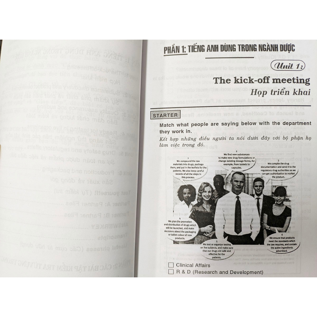 Sách - Tiếng Anh dành cho ngành dược