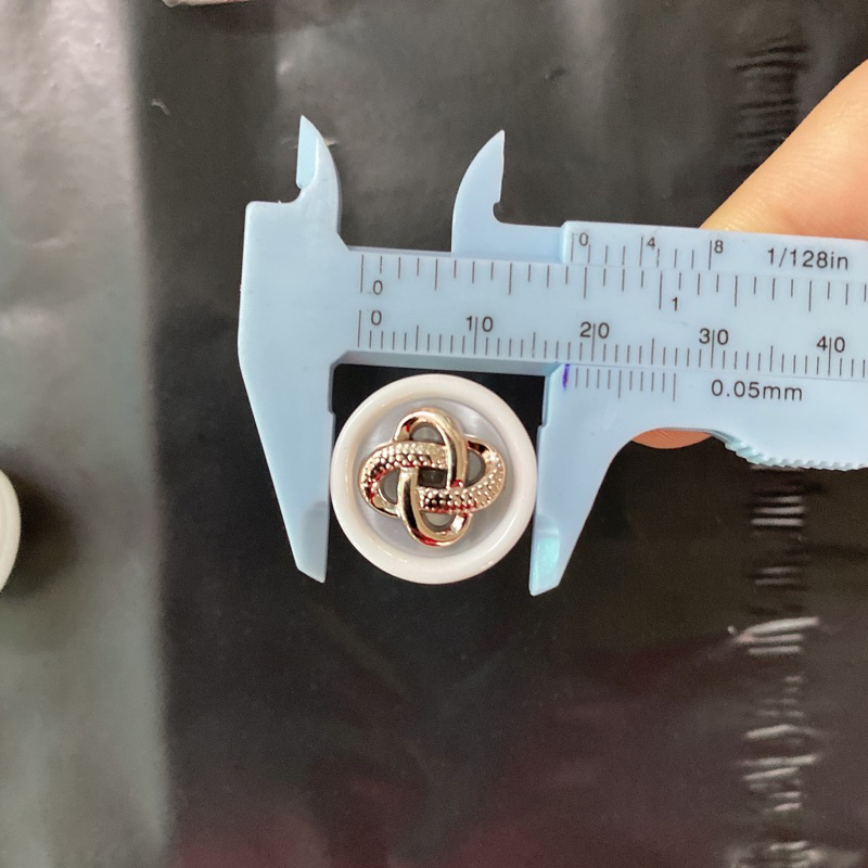 Set 5 NÚT NGỌC NHÂN TẠO 2 size