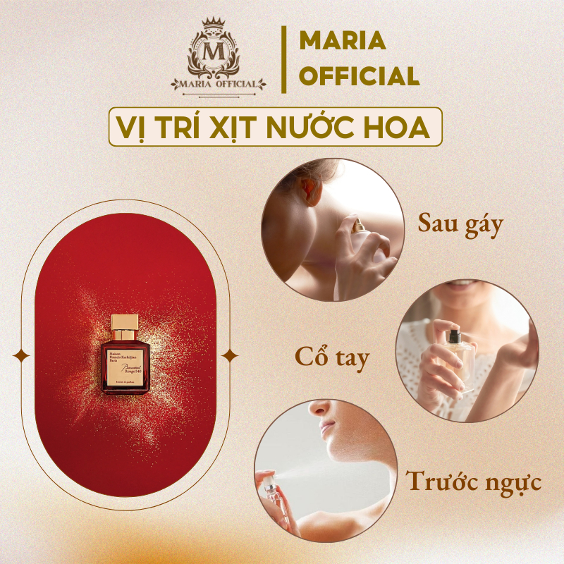 Nước hoa nữ Maison MFK Baccarat Rouge 540 -sang trọng quý phái  lưu hương lâu Chiết 10ml | BigBuy360 - bigbuy360.vn