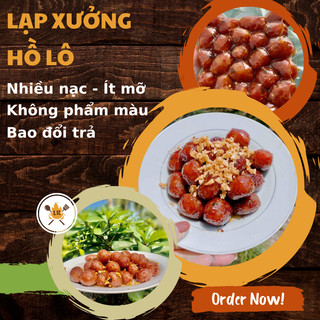 ♨️FREESHIP♨️ Lạp Xưởng Hồ Lô Sa Tế Cai Lậy The Calimart túi 0.5kg Hương vị Cay Cay Thơm Nồng