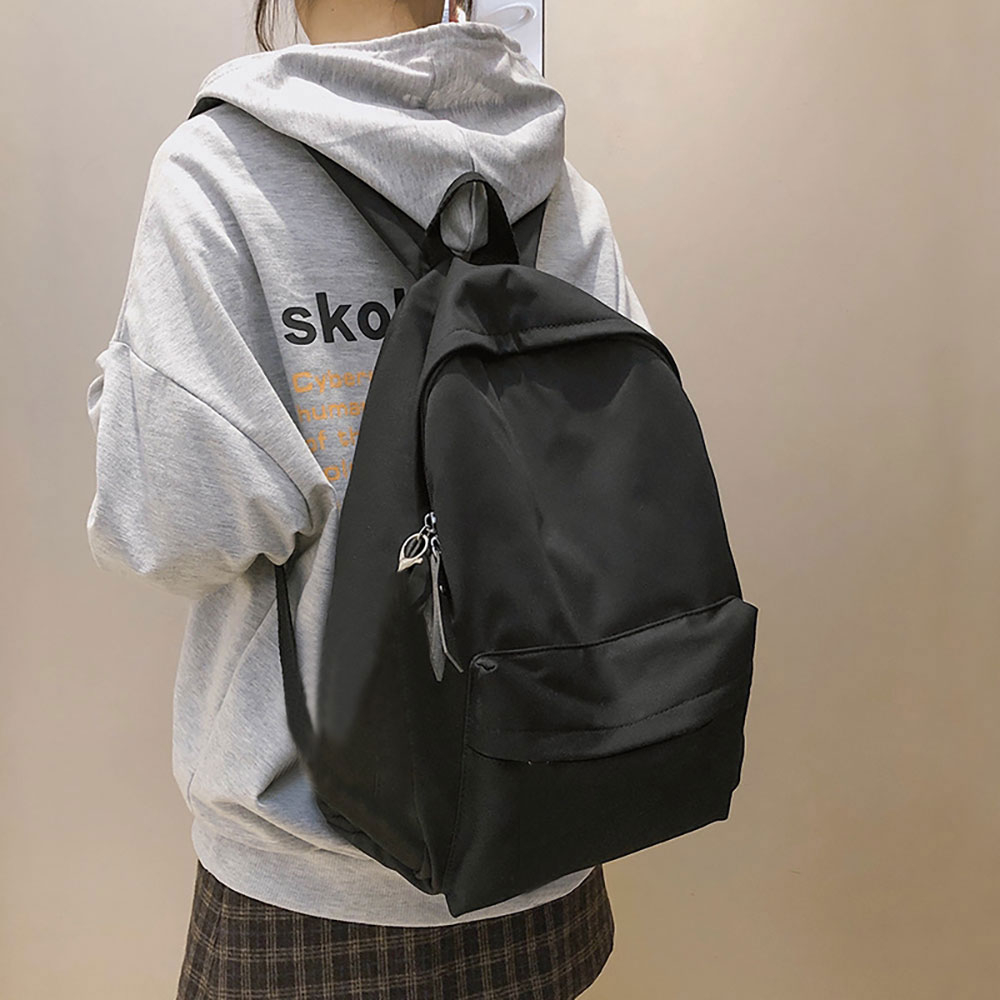 Cặp sách Ulzzang - Balo Basic B0181 Size nhỏ đi học, đi làm, du lịch, đựng laptop Unisex nam nữ - Shop Basic 95