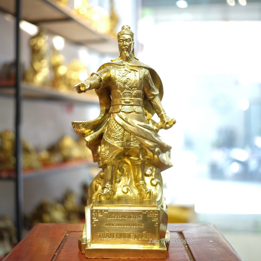 Tượng Trần Quốc Tuấn bằng đồng nguyên chất, Tượng Đức Thánh Trần, Chế tác bởi Đồ Đồng Đông Sơn