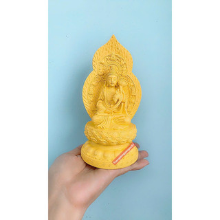 Tượng đại thế chí bồ tát vàng 18 cm