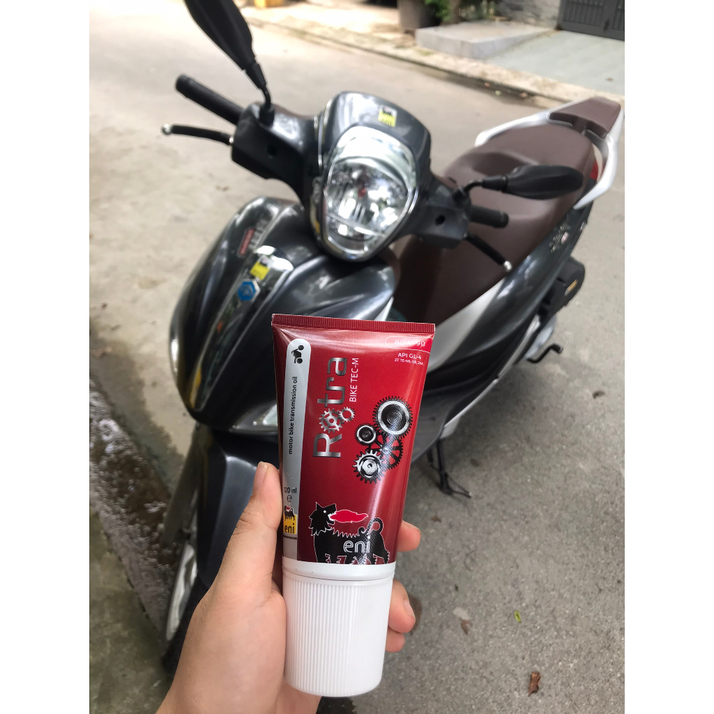 Combo Eni Scooter 10W40 1.2L + 3 Nhớt Láp 80W90 120ML