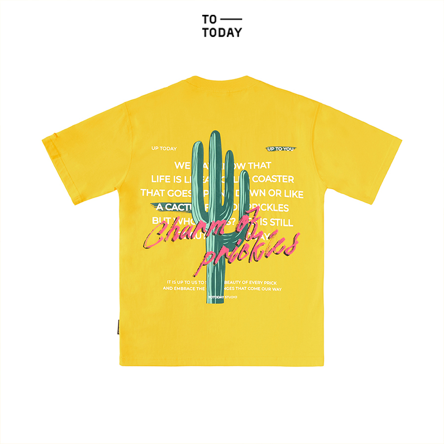 Áo thun unisex - TOTODAY - CHARM OF PRICKLES - U1ATN07307
