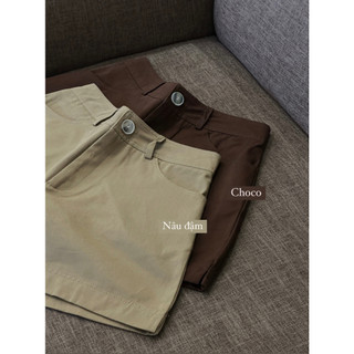 QUẦN ĐÙI KAKI XẺ_QD1053