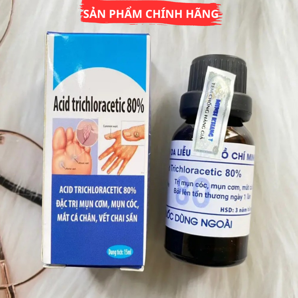 Dung dịch chấm mun cóc, mắt cá chân, vết chai chân, mụn cơm, mụn thịt hiệu quả