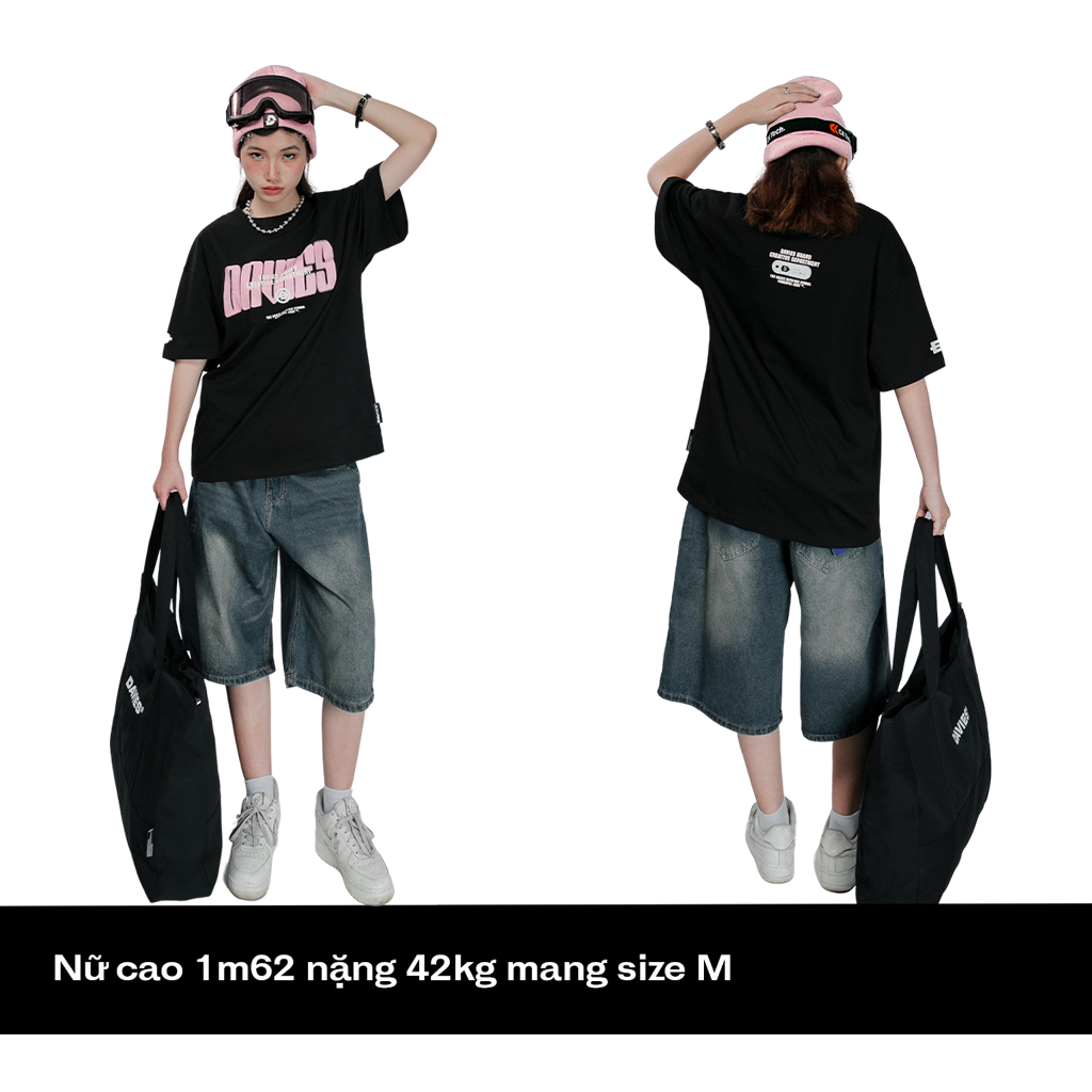 Áo thun local brand nam nữ form rộng tay lỡ Tee Iceberg Davies I D33-T5