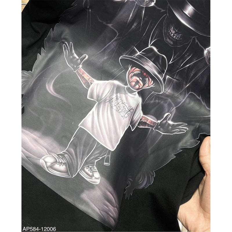 Áo phông Given/chi hoạ tiết qu.ỷ rối cực chất. Nổi bật