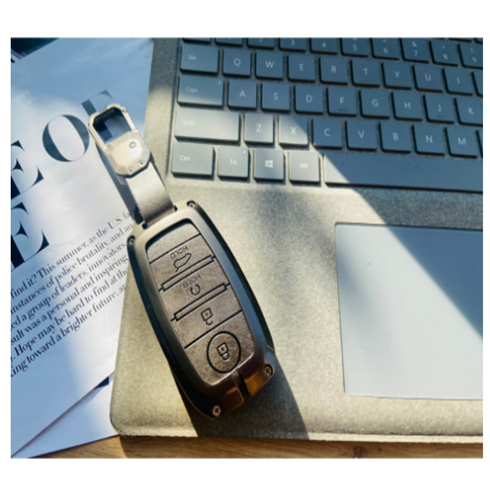 Bao chìa khóa xe Kia Cerato , Sorento, Seltos,Sonet - Ốp chìa khoá Xe Ô tô Kia 4 nút