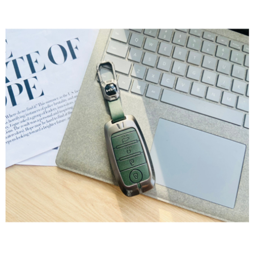 Bao chìa khóa xe Kia Cerato , Sorento, Seltos,Sonet - Ốp chìa khoá Xe Ô tô Kia 4 nút