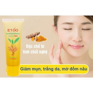 Sữa rửa mặt nghệ e100 loại 100gam