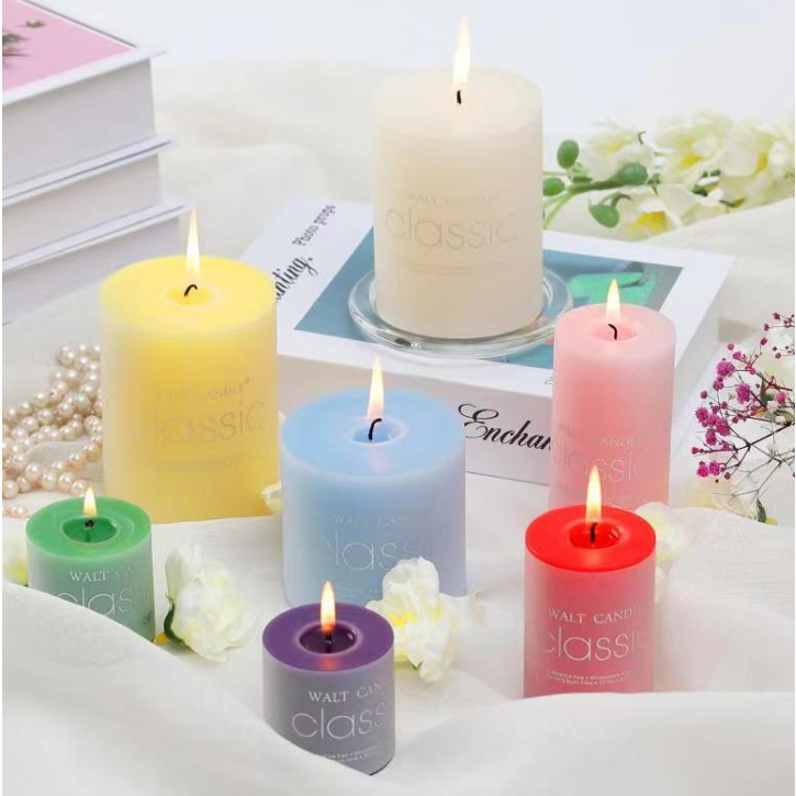 Nến Trụ Tròn Classic THƠM NHIỀU MÀU Nhiều Size Trang Trí