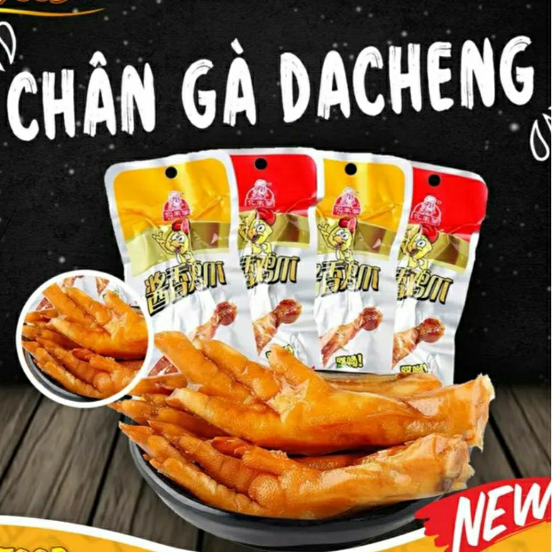 Chân Gà Cay Tứ Xuyên DaCheng Giòn Sật Sật | Ăn Vặt Siêu Ngon