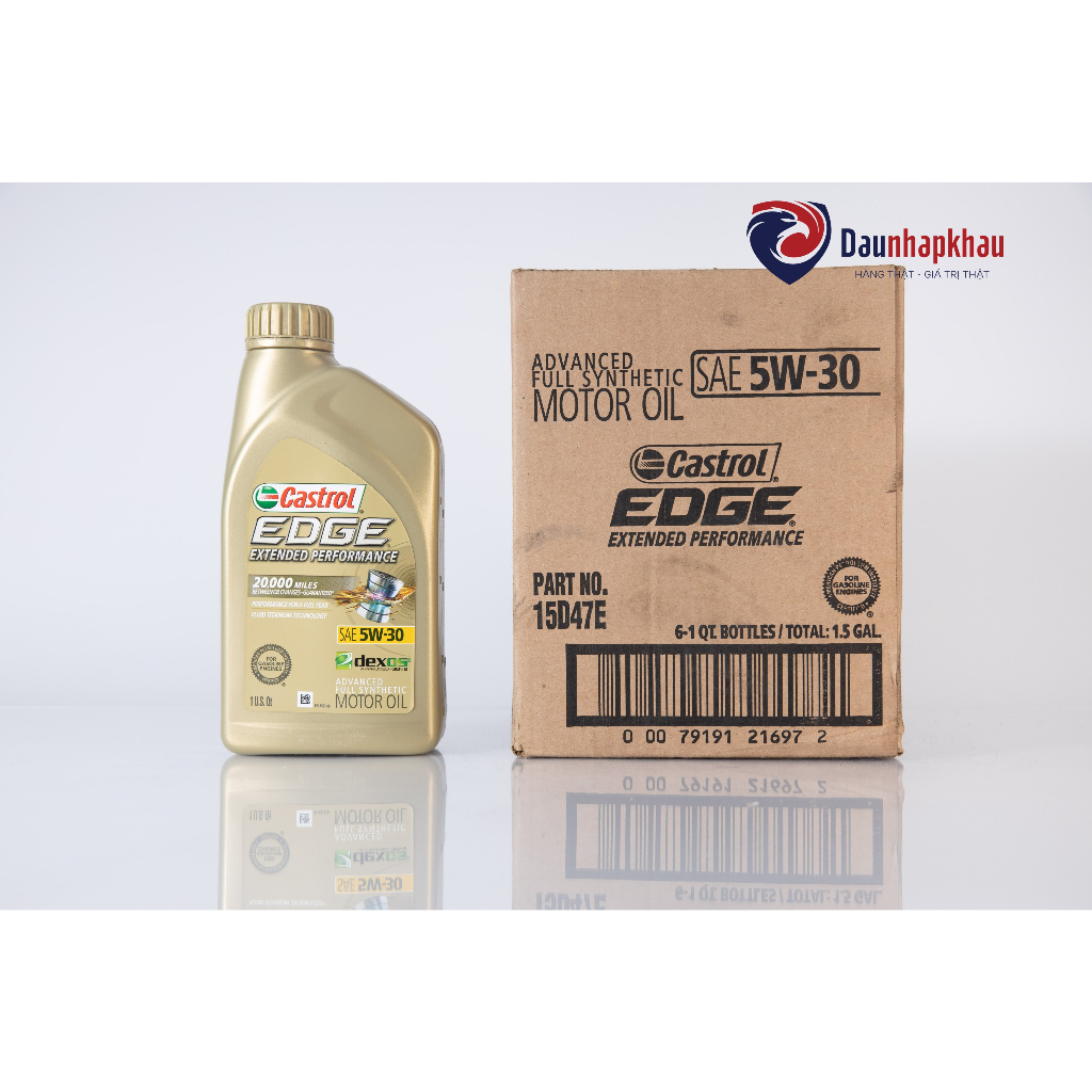Dầu Máy Castrol Edge 5w30 💥 CHÍNH HÃNG 💥 Dầu Động Cơ Nhập khẩu Chính Hãng Hoa Kỳ