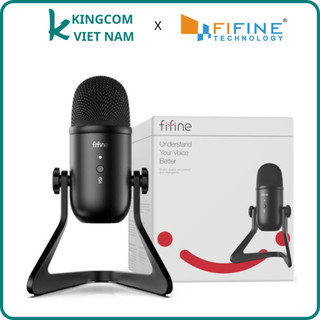 FIFINE K678 - Micro Thu Âm Cổng USB-A Dành Cho PC/Laptop - Hàng Chính Hãng/Bảo Hành 12 Tháng