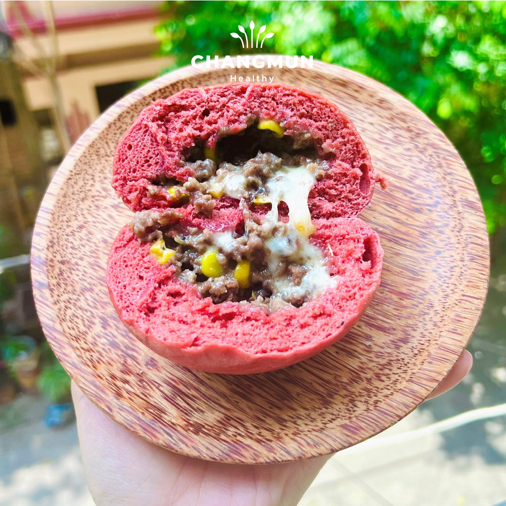 Bánh Bao Nguyên Cám Gạo Lứt 𝐂𝐇𝐀𝐍𝐆𝐌𝐔𝐍 𝐇𝐞𝐚𝐥𝐭𝐡𝐲 - Bánh Eatclean ăn kiêng, hỗ trợ giảm cân