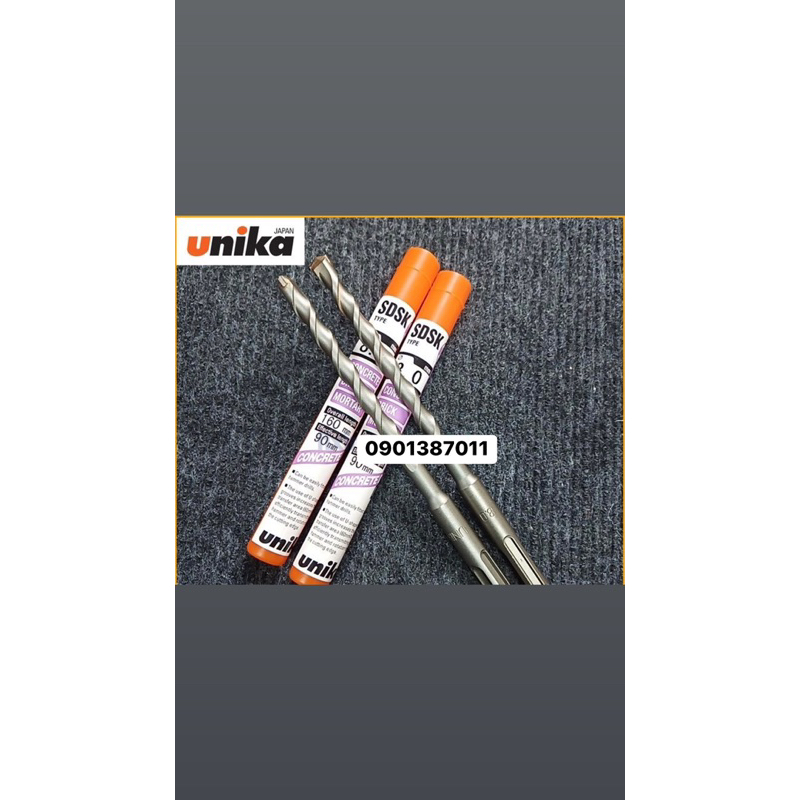 Mũi khoan bê tông UNIKA dòng phổ thông, chất lượng tốt, mã SDSK